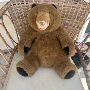 Vintage brown xlarge stuffed bear